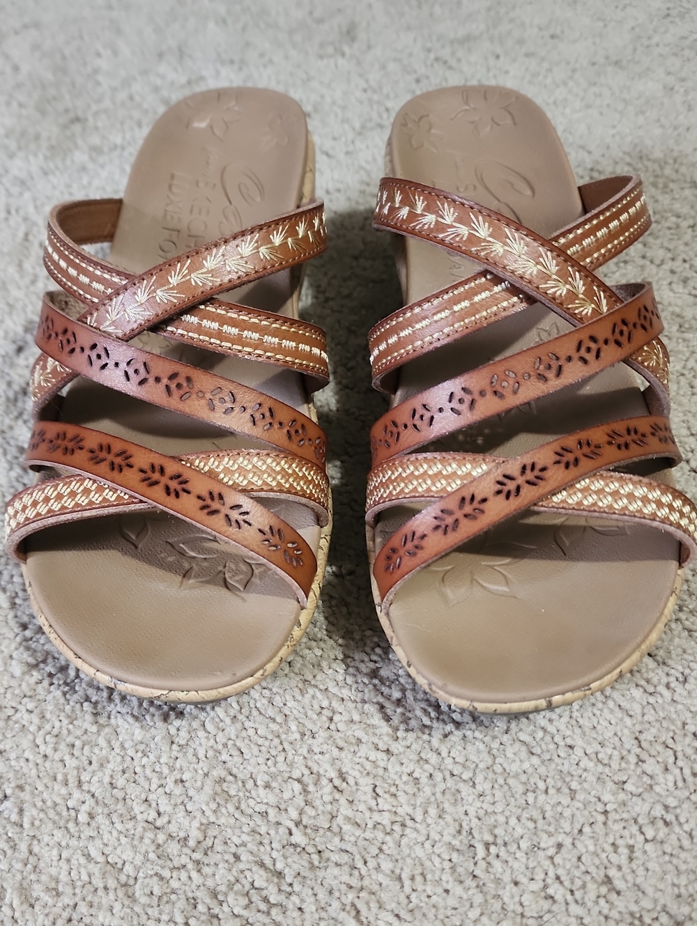 Skechers Cali Multi-Strap Slip-On Sandals